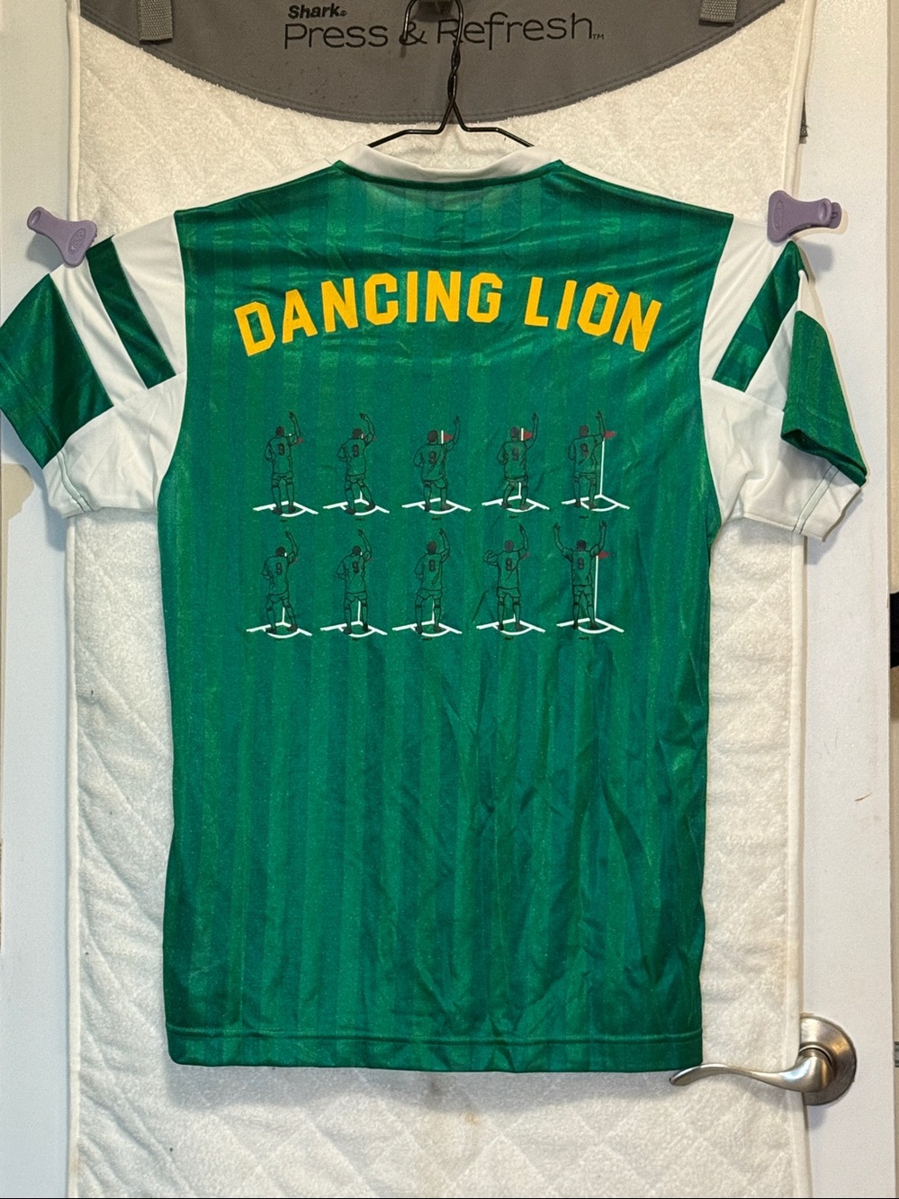 World Cup Greatest Moments adidas Green and White Cameroon 1990 Football Jersey - Picture 5 of 16